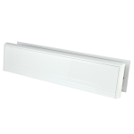 YALE Postmaster Aluminium Letter Box 305mm Wide White