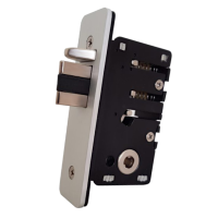 BORG LOCKS S203 Aluminium Latch 28mm Backset To Suit BL2000/BL4400 Series LH Latch Only