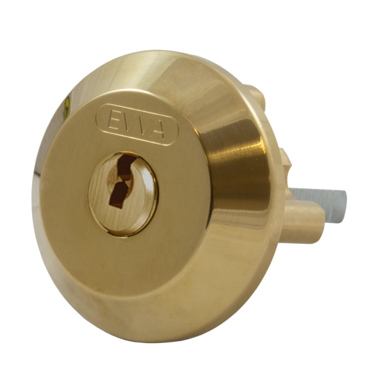 EVVA ICS SC1 Rim Cylinder Keyed To Differ 003EI PB KD - Click Image to Close