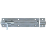 ASEC Zinc Plated Straight Tower Bolt Zinc Plated - 150mm