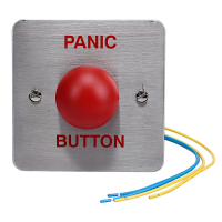 ASEC Red Dome Panic Button Flush Fit Panic Button