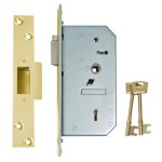 UNION C-Series 3R35 Deadlocking Latch 80mm PB KD 3R35 RH Boxed