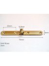 Brass Strap or Writing Slope Hinge (Pair)