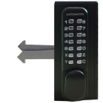 GATEMASTER SGLD Double Sided Sliding Digital Gate Lock 40mm Frame SGLD40