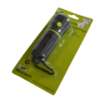 MINDER Walk-Safe Eco Dog Torch with Biodegradable Poo Bags Black