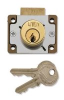 UNION 4147 Cylinder Cupboard / Drawer Lock 44mm PL KD Bagged