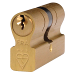 ERA Invincible BS Kitemarked 3 Star Double Cylinder 100mm 50/50 (45/10/45) KD Brass