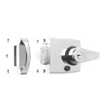 ERA 1830 & 1930 Auto Deadlocking Nightlatch 60mm PC Boxed