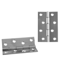 ASEC Double Steel Washer Hinge 102mm X 67mm X4mm CP