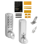 CODELOCKS CL2255 Battery Operated Digital Lock CL2255 Knob Operated With Fire Kit