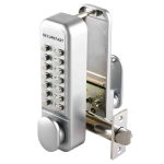 SECUREFAST SBL320 Easy Change Digital Lock with Tubular Latch & Holdback SBL320 SC 60mm BS
