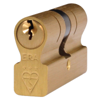 ERA Invincible BS Kitemarked 3 Star Double Cylinder 90mm 45/45 (40/10/40) KD Brass