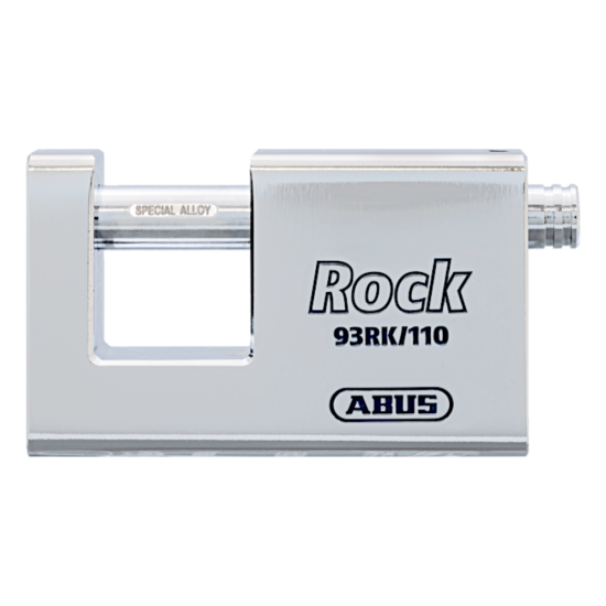 ABUS 93RK/110 Rock Steel Sliding Bolt Shutterlock Body Only Without Cylinder Accepts Half Euro (EPZ) - Click Image to Close