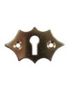 558 Stamped Brass Escutcheon