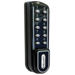 CODELOCKS KL1200 Battery Operated Digital Cabinet Lock Black