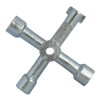 ASEC 4-Way Metal Services Key PA38P