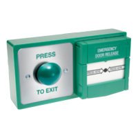 ASEC Combined Exit Button and Call Point DBB-22-04-G
