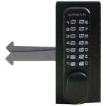 GATEMASTER SGLDS Single Sided Sliding Digital Gate Lock 60mm Frame Right Hand SGLDS60R