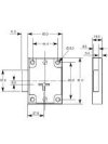 L&F 2802/S 7 Lever Safe Lock - Slam Lock