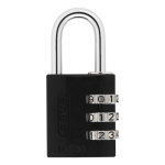 ABUS 145/30 Travel Light Combination Padlock Black