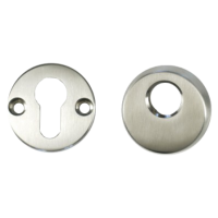 ASEC High Security Escutcheon Satin Stainless Steel