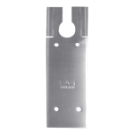 DORMAKABA Cover Plate To Suit BTS80 Stainless Steel