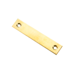 ASEC Cupboard Lock Flat Strike Plate Satin Brass