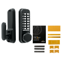 CL0255 Marine By Codelocks Digital Lock CL0255 Black With Fire Kit