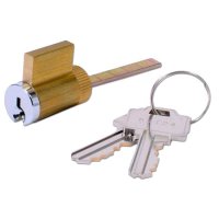 Weiser 8346 Patio Lock Cylinder CP KA Pair