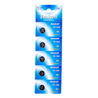 EUNICELL 3V CR1220 Button Cell Battery (5 PER CARD) CR1220