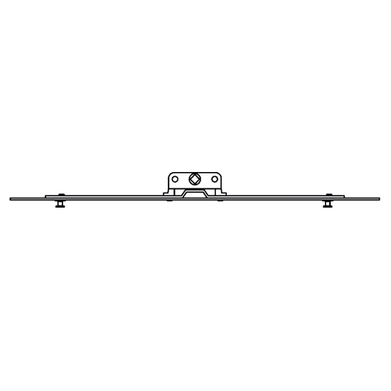 GU Secury Standard Espag 7.7mm Cam 22mm Backset 400mm - Click Image to Close