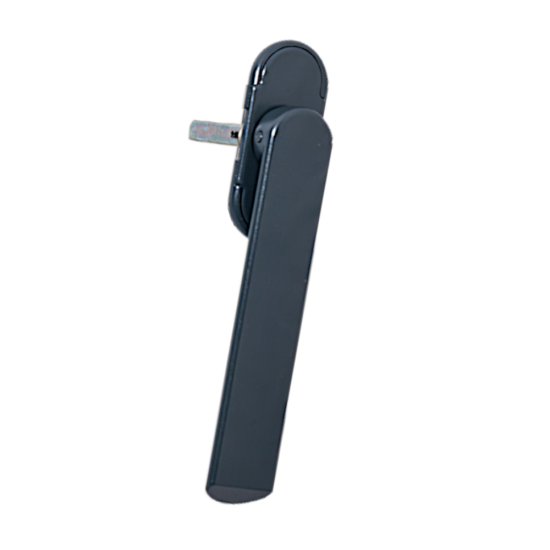 DEBAR Velte Bi-Fold Door Handle Non Locking Grey - Click Image to Close