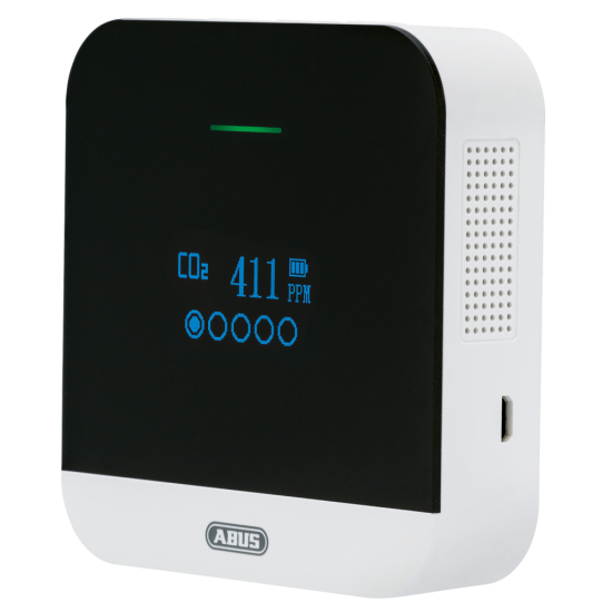 ABUS AirSecure CO2 Monitor CO2WM110 White - Click Image to Close