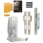 CODELOCKS CL5020 Battery Operated Digital Lock With Mortice Sash lock CL5020 BS FKP