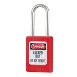 MASTER LOCK S31 Zenex Thermoplastic Safety Padlock Red - KD