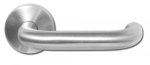 ASEC Stainless Steel Round Rose Lever Furniture SSS Return To Door