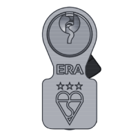 ERA Invincible BS Kitemarked 3 Star Cylinder & Turn 100mm 50(Ext)/T50 (45/10/45T) KD Satin Chrome