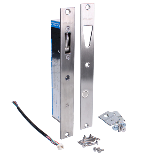 ASSA ABLOY ES8100 V-Lock 12-24VDC PTO/PTL Monitored Stainless Steel - Click Image to Close