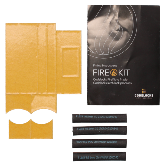 CODELOCKS Fire Intumescent Kit Pack To Suit All Latch Models PFKP LAT Intumescent Kit - Click Image to Close