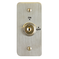 ASEC On/Off Key Switch Narrow Style