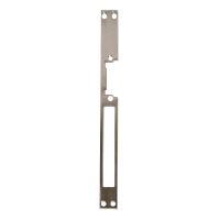 ASEC Mortice Release Sash Faceplate GRY