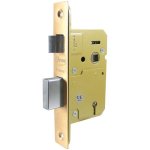 ASEC BS 5 Lever British Standard Sashlock 64mm PB KD Boxed