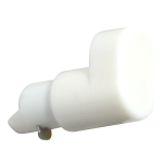 EASYFIT Non Locking Exit Button For Espag Handle White