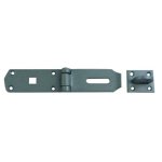 HORLYN & CO HD06, HD08 & HD010 Heavy Duty Hasp & Staple 250mm Grey