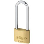 ABUS 55 Series Brass Long Shackle Padlock 38mm KD 63mm Shackle 55/40HB63 Visi