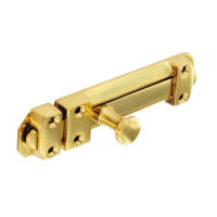 ASEC Heavy Door Bolt Brass 150mm