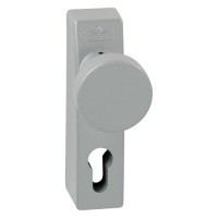 DORMAKABA PHT 06 Knob Operated Outside Access Device Silver