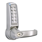 CODELOCKS CL4020 Battery Operated Digital Lock CL4020 Lever Operated