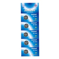 EUNICELL 3V CR1025 Button Cell Battery (5 PER CARD) CR1025