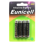 EUNICELL AAA 1.5V Alkaline Batteries (4 PER CARD) AAA